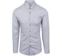 DESOTO Hemd Druck Blau - Größe L Blau L