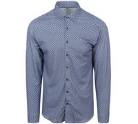 DESOTO Hemd Druck Dunkelblau - Größe XXL Dunkelblau XXL