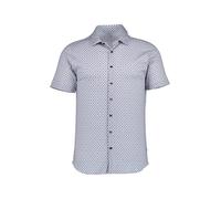 DESOTO Hemd Herren Slim Fit Kurzarm Kent blau, XL