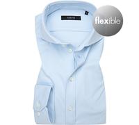 DESOTO Hemd Herren Slim Fit Langarm Jersey blau, 42