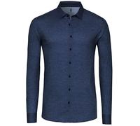 DESOTO Hemd Twill Optics Indigo - Größe 3XL Dunkelblau 3XL