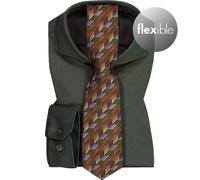 DESOTO Hemden Herren Slim Fit Langarm Jersey grün, 42