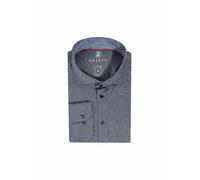 DESOTO Jerseyhemd blau | L