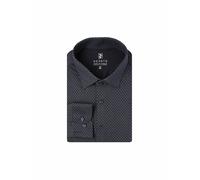 Desoto Hemd Kent Grafik Drucken Navy - Größe M Dunkelblau M