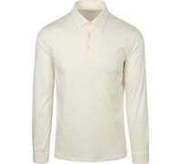 Desoto Langarm - Longsleeve Poloshirt Essential Off White - Größe 3XL Wollweiß 3XL