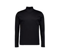 DESOTO Longsleeve Herren Slim Fit Langarm Baumwolle schwarz, L