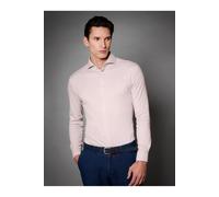 Desoto Luxury Tailored Fit Jerseyhemd Soft Rose, Einfarbig