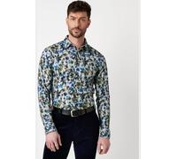 Desoto Slim Fit Jerseyhemd grün, Blumen