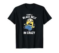 Despicable Me Minions Stuart I Have A Black Belt In Crazy T-Shirt