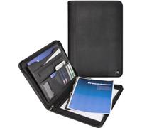 DESQ® 3681 A4-Schreibmappe mit 25 mm Ringmechanik | Umlaufender Reißverschluss | Dutch Design