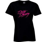Destroy Momentsunshine Dirty Dancing Top Movies of The 8S Cool Grunge Look T-Shirt Black Graphic Unisex Tee Shirt S