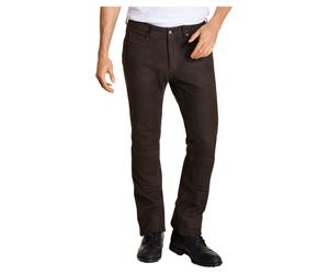 Detlev Louis DL-PM-7 Lederjeans Herren Nubuk braun, 54
