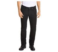 Detlev Louis DL-PM-7 Lederjeans Herren Nubuk schwarz, 58