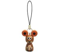 DETOA 12816 Mini Schlüsselanhänger Mäuschen, braun, 1 - pack