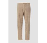 Detroit: Cordhose im Relaxed Fit mit Elastikbund 38/32 Beige 2170547.8161.38_32