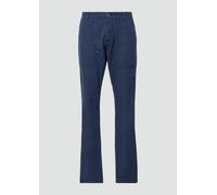 Detroit: Cropped-Hose aus Leinenmix im Relaxed Fit 38/38 blau 2171057.5852.38_38