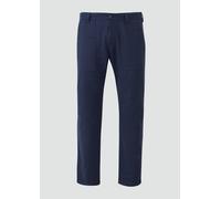 Detroit: Cropped-Hose aus Leinenmix im Relaxed Fit 40/34 blau 2169670.5852.40_34