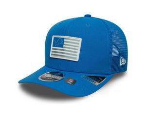 Detroit Lions New Era Flag Patch 9SEVENTY NFL Cap Blau - ONE SIZE