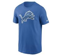 Detroit Lions NFL Nike Essential Logo T-Shirt Blau L Blau