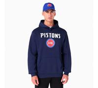 Detroit Pistons Logo Hoodie NBA New Era Navy - S