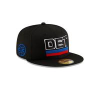 Detroit Pistons New Era NBA 2024 Statement Edition 59FIFTY Cap Schwarz - 7 1/8