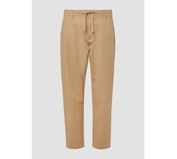s.Oliver RED LABEL Relaxed Fit Chino mit Tunnelzug in Beige, Größe 33/34