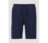 Detroit: Strukturierte Bermuda im Relaxed Fit XL blau 2164499.5852.XL