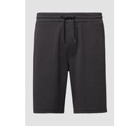 Detroit: Strukturierte Jog-Bermuda im Relaxed Fit L schwarz 2174189.9999.L