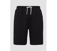 Detroit: Sweat-Bermuda mit Flammgarnstruktur im Relaxed Fit 3XL schwarz 2166873.9999.3XL