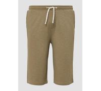 Detroit: Sweat-Bermuda mit Flammgarnstruktur im Relaxed Fit 5XL Grün 2169605.7880.5XL