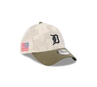 Detroit Tigers 2025 MLB Armed Forces New Era 39THIRTY Flex Cap Camouflage - L/XL