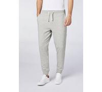 Detto Fatto Cleane Tunnelzughose aus Sweat Hell Grau (Light Grey) 52