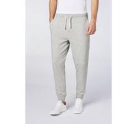 Detto Fatto Cleane Tunnelzughose aus Sweat Hell Grau (Light Grey) 54