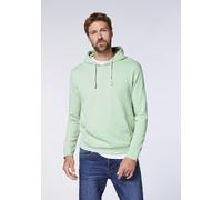 Detto Fatto Hoodie aus Sweat im Basic-Stil Grün (Silt Green) 48