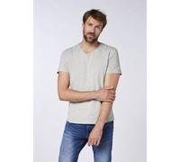 Detto Fatto Jersey-Shirt im Basic-Look Hell Grau (Light Grey) 50