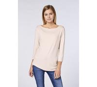 Detto Fatto Langarmshirt mit Boot-Ausschnitt und 3/4-Ärmeln Hell Pink (Silver Pink) 36
