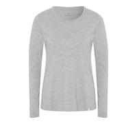Detto Fatto Cleanes Longsleeve mit Rundhalsausschnitt Hell Grau (Light Grey) 44
