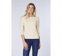 Detto Fatto Loose-Fit Langarmshirt mit gecroppten Fledermausärmeln Sand (Sand) 34