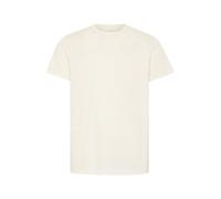 Detto Fatto Unisex-Baumwollshirt mit Print-Botschaft Weiß (Natural) M