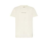 Detto Fatto Unisex-Shirt aus Baumwolle mit „WE'RE ENVIRONMENT“-Print Weiß (Natural) XL