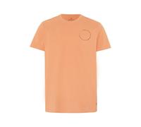 Detto Fatto Unisex-Baumwollshirt mit Print-Botschaft Orange (Copper Tan) L