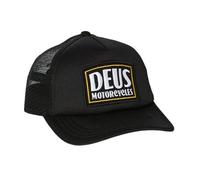 Deus Crimson Trucker Cap | Caps für Unisex | Schwarz one size