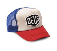 DEUS EX MACHINA Cap Baylands Trucker - blau, rot & grau