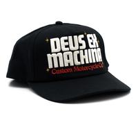 Deus Ex Machina Drop Down Cap Black - one size