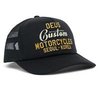 Deus Ex Machina Kamli Trucker Cap Black - one size