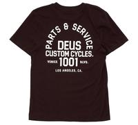 Deus Ex Machina Troop T-Shirt Choc Plum - S