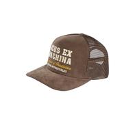 Deus Gumshoe Cord Trucker cap - Potting Brown