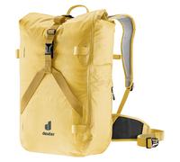 Deuter Amager 25+5 Fahrradrucksack dune - erweiterbarer Bike-Rucksack, 25+5 L Volumen, belüftetes Rückensystem, Helmhalterung, Regenhülle, ohne PFAS hergestellt