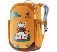 Deuter Pico Kinderrucksack 5 Liter amber-maple - 200 g, Maße 28x19x12 cm, Rückenlänge 20-23 cm, für Kinder mit 92-98 cm Körpergröße