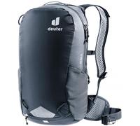 Deuter Race 12 Fahrradrucksack 12L Schwarz - Leichter Rucksack mit Airstripes für Radfahrer
